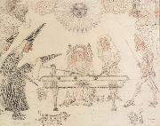 James Ensor Louis Xiv Playing Billiards oil painting reproduction